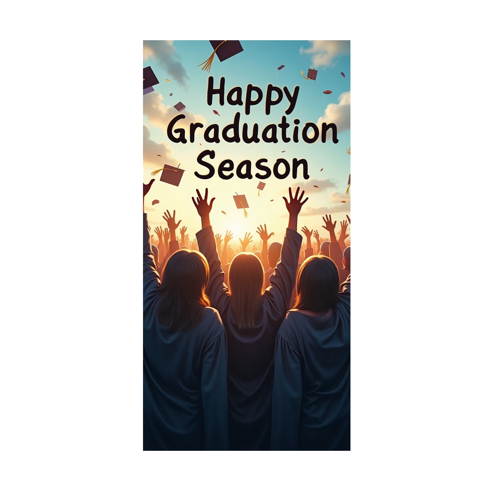 thumbnail image 2 of Las Cortinas Para Puertas De La Temporada De Graduación Transmiten Felicidad Y Bendiciones. ¡Llenan Cada Rincón Con La Felicidad De La Graduación!, 2 of 2